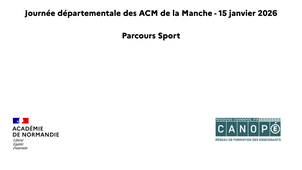 Parcours Sport - journée départementale des ACM de la Manche