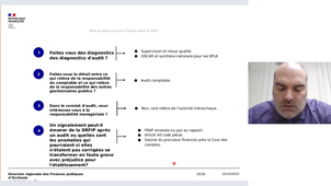 Webinaire n°24 : Le diagnostic d'audit DDFIP et les plans d'action par Fabrice CORMARY