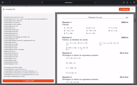 MathALÉA - Créer un document « À la carte »