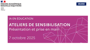 IA en éducation : présentation et prise en main des ateliers de sensibilisation