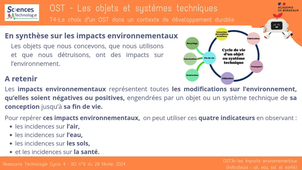 OST3c-Les impacts environnementaux (indicateurs : air, eau, sol et santé)