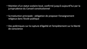 Repères fondamentaux pour appliquer la laïcité dans le cadre scolaire