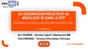 Du dessinateur-projeteur au modeleur 3D dans le BTP : nécessaires évolutions (ou non) des compétences avec le BIM ?