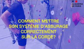 Mettre en place du système d'assurage