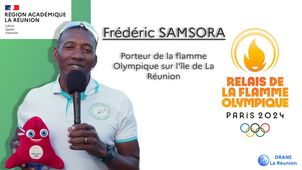 Les porteurs de la flamme Olympique, Frédéric SAMSORA