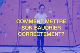 Mettre son baudrier