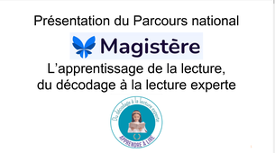 2025-10-15 Conférence introductive de la formation sur l'apprentissage de la lecture