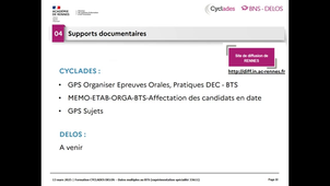 BTS- Sujets sur Dates Multiples
