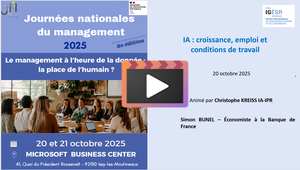 JNM2025 - Ateler5 - IA : croissance, emploi et conditions de travail