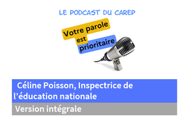 Entretien avec Céline Poisson, inspectrice de l'Education nationale