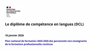 Le diplôme de compétences en langues (DCL)