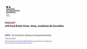Procast LPO Paul-Émile Victor, Osny, académie de Versailles