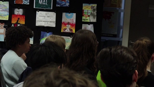 Rencontre entre quatre classes de seconde du lycée Lalande et Cécile Alix