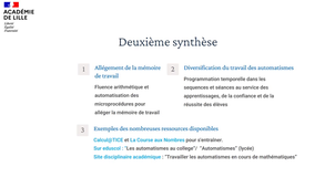De la fluence à la compréhension de l’écrit. Le cas particulier de la fluence arithmétique et des automatismes en mathématiques