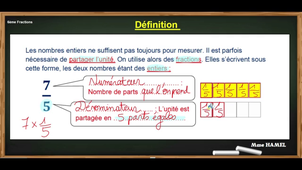 FRACTIONS - Représenter, décomposer, encadrer