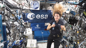 ESA Epsilon mission Sophie Adenot BIA message.mp4