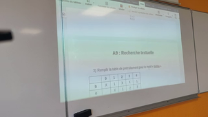 BEX A9 Recherche textuelle