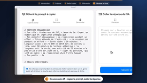 Caramel 7.1 - créer un parcours