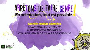 Arrêtons de faire genre en orientation : Entretien avec une chargée de la promotion de la mixité et une responsable production en pétrochimie