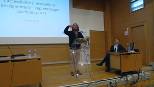 Conférence André TRICOT - L'accessibilité universelle en enseignement