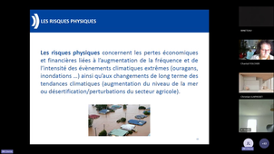 La finance verte et durable : conférence de la Banque de France