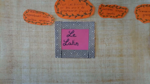 Présentation du latin 5è 2025-2026