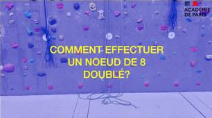 Réaliser un noeud de 8