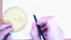 Mesurer un angle à l'aide d'un rapporteur circulaire