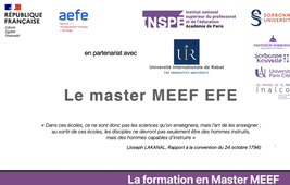 Webinaire Master MEEF parcours second degré Histoire-Géographie et Lettres - 13 mars 2026 - Extrait