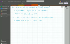 1ère spé - Corrigé évaluation formative Suites arithmétiques et géométriques - 19122025