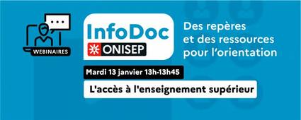 InfoDoc Onisep n°2 - Des repères et des ressources pour l'accès à l'enseignement supérieur