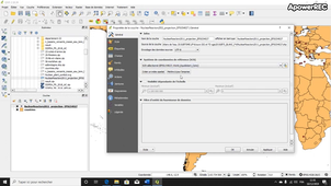 QGIS : Modifier le SCR d'une couche shape