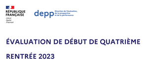 Présentation des évaluations de quatrième