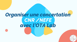 Organiser une concertation CNRF / NEFE avec l’OTA Lab
