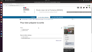 Mise en évidence sur la page d'accueil : les mots-clef