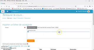 restauration d'un fichier mbz de moodle dans l'en neo.mp4