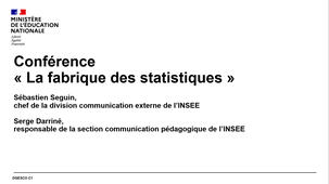La fabrique des statistiques
