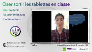 Oser sortir les tablettes en classe