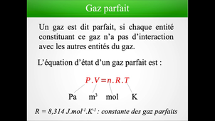E1 : Système thermodynamique