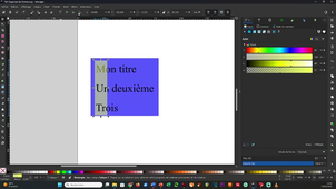 Mise en pratique #4 - Inkscape - Organiser les éléments