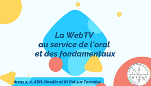 La WebTV au service de l’oral et des fondamentaux