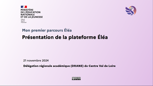 Présentation Éléa