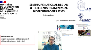 DNE TN3 - Olivier Pingal - EduBase - Séminaire National 2026