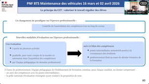 PNF 2025/2025 - Webinaire n°1 : Rénovation du BTS Maintenance des véhicules (3 options)