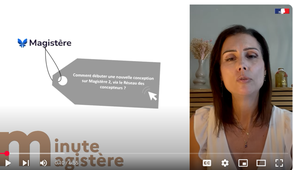 Minute Magistère (20) : débuter une nouvelle conception sur Magistère 2, via le réseau des concepteurs