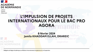 PNF AGOrA - L'impulsion de projets d'ouverture à l'international