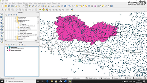 QGIS : Déplacer une couche dans le projet