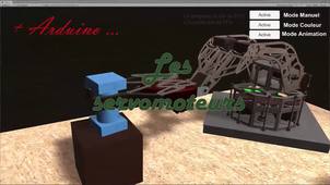 Continuité Virtuel - Réel : Solidworks, Unity et Arduino-les-servomoteurs
