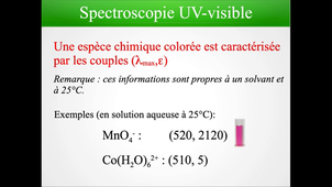 CTM1b-5: Spectroscopie UV-Visible
