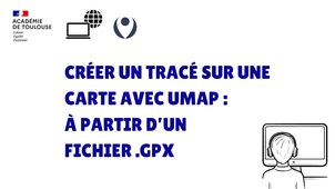 Créer un tracé sur une carte avec uMap :  à partir d’un fichier .gpx